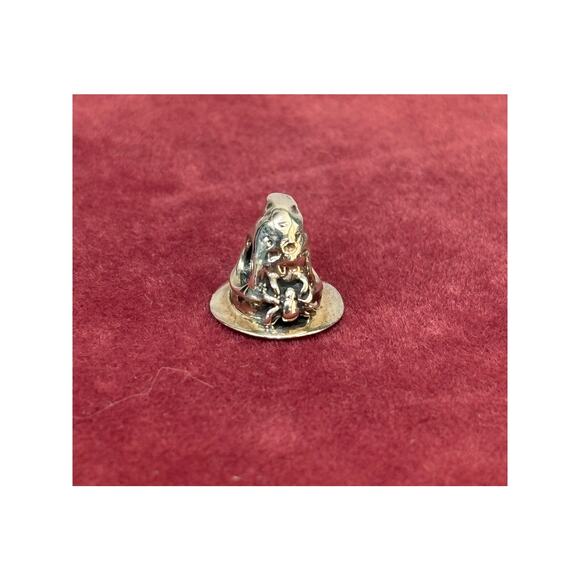 Chamilia Sterling Silver Witch's Hat Limited Edition Retired Bead Charm #63967 - Picture 1 of 6